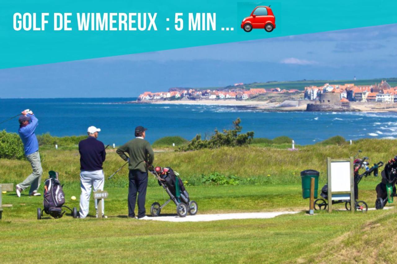 La Cle Anglaise - Wifi - Parking - Balcon Wimereux Kültér fotó