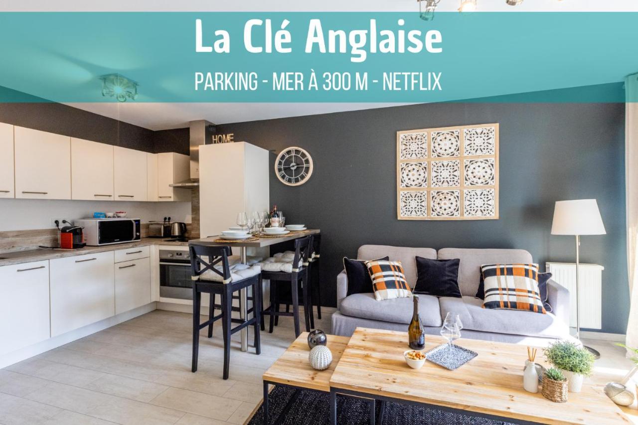 La Cle Anglaise - Wifi - Parking - Balcon Wimereux Kültér fotó
